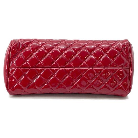 CHANEL Red Leather Shoulder Bag - Picture 3 of 13